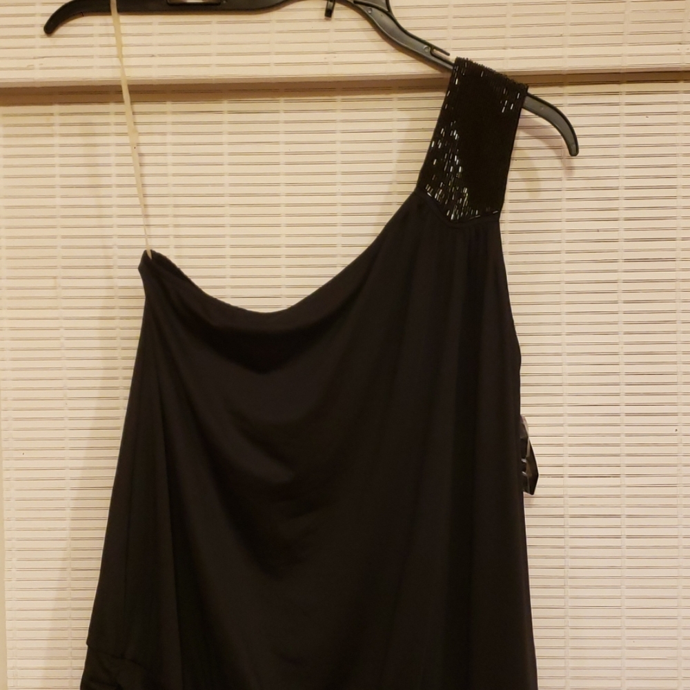 Lane Bryant tank 1/2 shoulder including straps